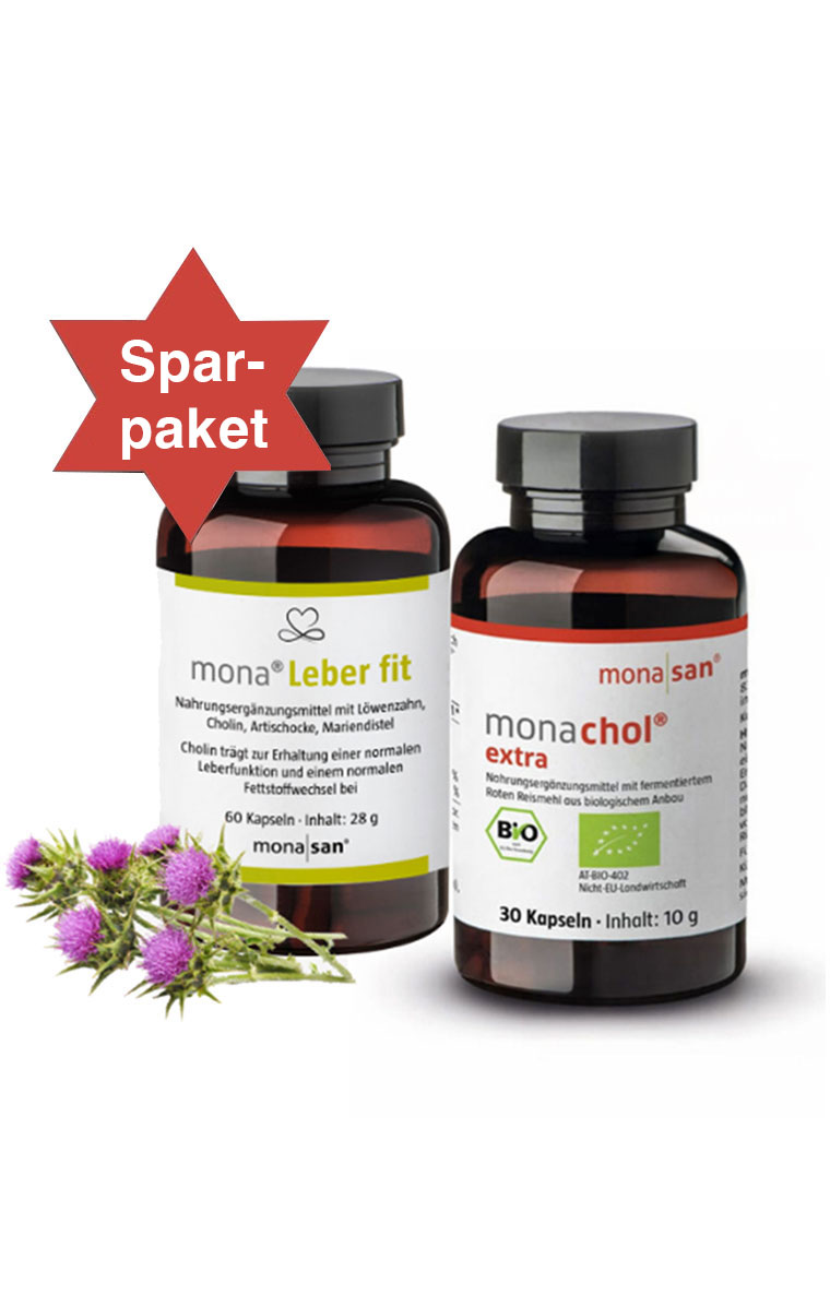 Fettstoffwechsel Sparpaket | mona® eber fit Kapseln | monasan®
