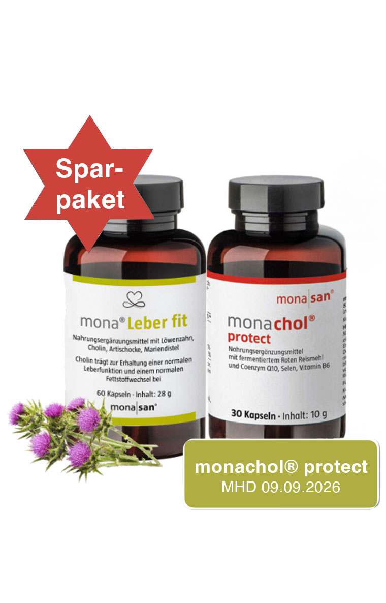 Fettstoffwechsel Sparpaket | mona® eber fit Kapseln | monasan®